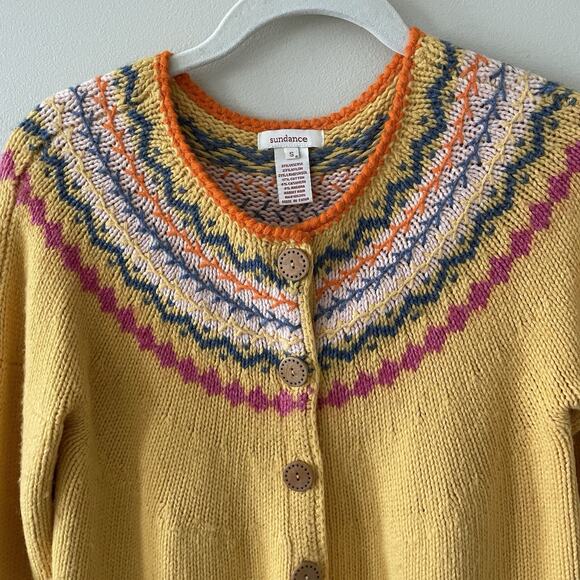 Sundance Fair Isle Cardigan - Picture 3 of 9